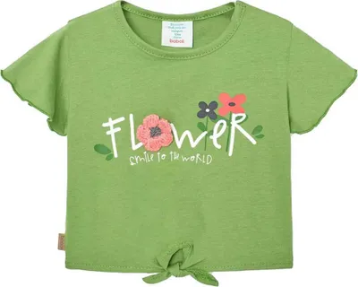 Produktbild von Boboli 228079 Kurzarm-t-shirt Grün 6 Months Mädchen Grün 6 Months