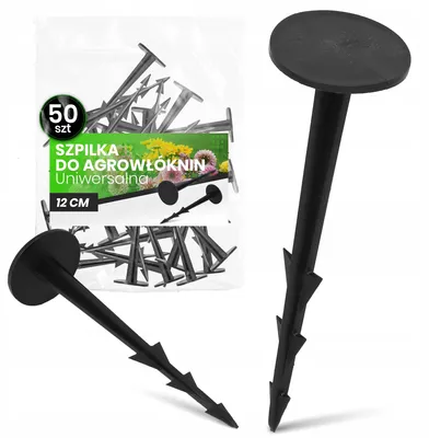 Produktbild von 50x Agrotextil-Heringe 12 cm Stabile Bodenverankerung