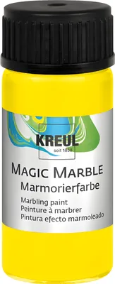 Immagine prodotto di Vernice per marmorizzazione KREUL "Magic Marble", limone, 20 ml