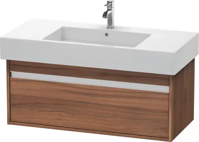 Produktbild von Waschtischunterbau KETHO 455x1000x410mm nussbaum natur nussbaum natur