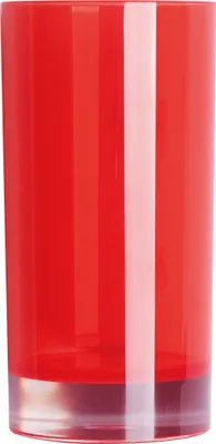 Image de Excelsa verre à brosse à dents Spa 6x13x6 cm plastique rouge