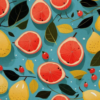 Productafbeelding van Buitenkussens Oxford - Motief: Fruit | DX6174