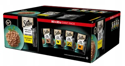 Zdjęcie produktu dla Sheba Mix Smaków Mokra Karma Dla Kota 80X85G