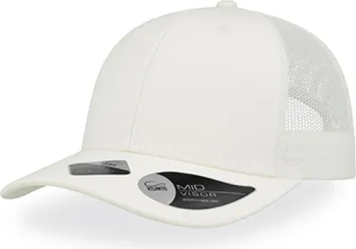 Produktbild von Atlantis RETH | Recy Three Cap, 6-Panel-Mesh-Cap - Farbe: White/White - Größe: One Size
