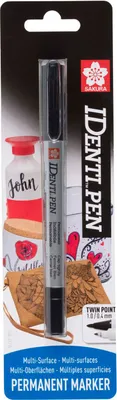 Image de Sakura Identi Pen Blister Card Black 1 Piece