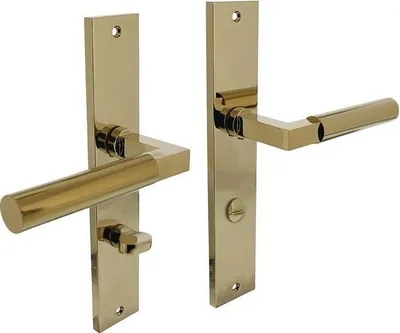 Zdjęcie produktu dla Zestaw długich płyt tylnych w stylu architektonicznym aluminium F3 MS WC 72mm DIN L/R INTERSTEEL
