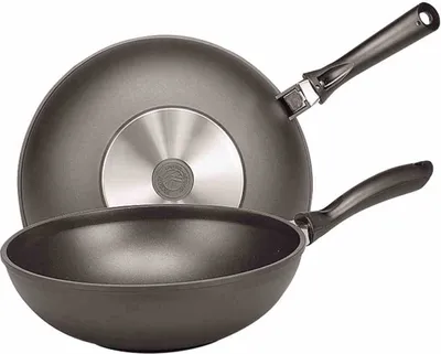 Image de KARL KRÜGER Poêle à wok Leipzig Ø30 cm Fonte d'aluminium