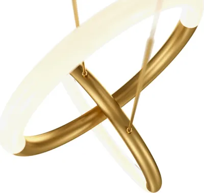 Produktbild von Design Hängelampe Node Maytoni LED, Messing Gold, 18W, 3000K, Energiesparend