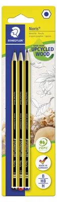 Produktbild von STAEDTLER Noris 120 Bleistift Blisterkarte mit 3 Härtegraden