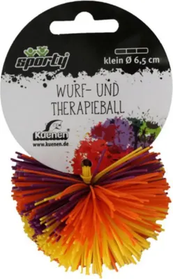 Obrázok produktu pre Hádzacia a terapeutická loptička malá 6,5 cm