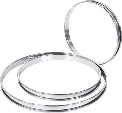 Produktbild von Tortenbodenring, flach 8 cm
