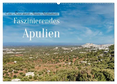 Produktbild von Faszinierendes Apulien (Wandkalender 2027 DIN A2 quer), CALVENDO Monatskalender