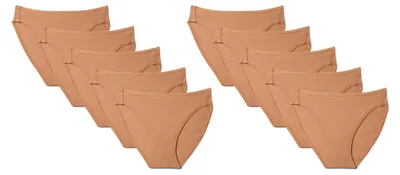 Immagine prodotto di A. Intimo da donna Essentials: slip in cotone elasticizzato, modello bikini a vita alta