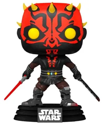 Obrázek produktu pro Funko Pop! Star Wars: Clone Wars - Darth Maul With Darksaber And Lightsaber #450