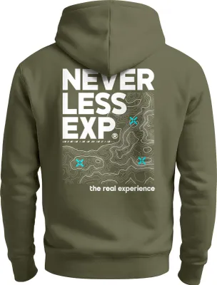 Produktbild von Herren Hoodie Backprint Outdoor Expedition Motiv Kapuzen-Pullover Männer Fashion Streetstyle Neverless®