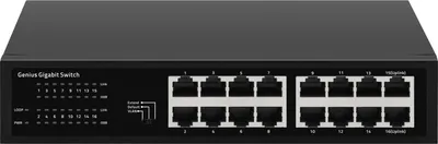 Image de NETTRIXX - Commutateur Gigabit Ethernet 16 ports - 600002