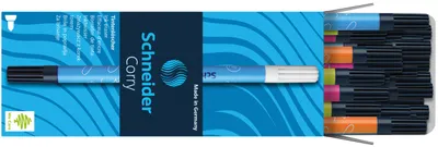 Produktbild von Schneider Schreibgeräte Corry, Schwarz, Blau, Weiß, 50 Stück(e)