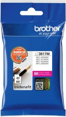 Image de LC-3617M magenta 550str. BROTHER