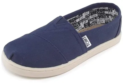 Produktbild von Toms Classic Canvas Yt Kinder Espadrilles dunkelblau (navy), 012001C13/10010532