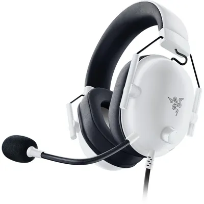 Image de Razer Blackshark V2 X, filaire, 12 - 28 000 Hz, gaming, 240 g, casque, noir, blanc