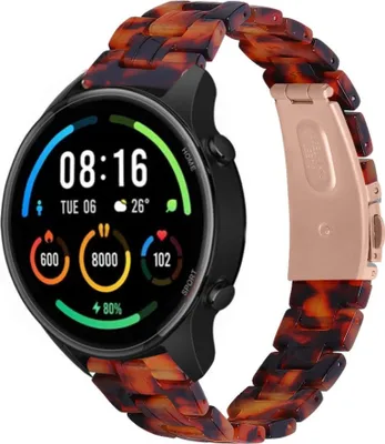 Produktbild von Strap-it Xiaomi Mi Watch Harzarmband (Lava)