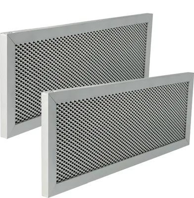 Produktbild von vhbw 2x Filter Metallfettfilter Ersatz für Klarstein 10035417, 52035417 für Dunstabzugshaube, Aluminium, Aktivkohle