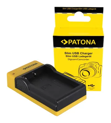 Produktbild von PATONA Slim Micro-USB PATONA Ladegerät für Nikon EN-EL9 D40 D40x D5000 D60