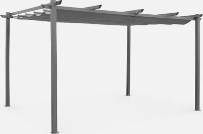Produktbild von sweeek - Aluminium Pergola 3x4m ISLA - Grau