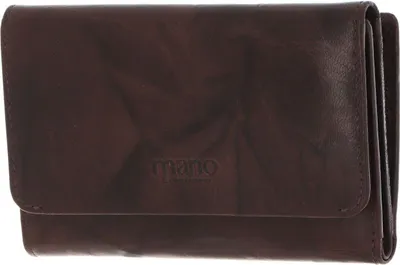 Produktbild von Mano 1919 Damenbörse mit RV, dunkelbraun