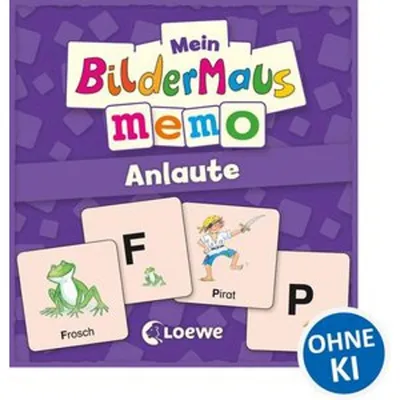 Produktbild von Mein Bildermaus-Memo - Anlaute