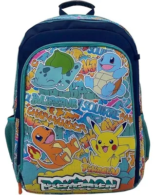 Produktbild von Pokémon Rucksack Schulrucksack 35x16x43cm mit Seitentaschen