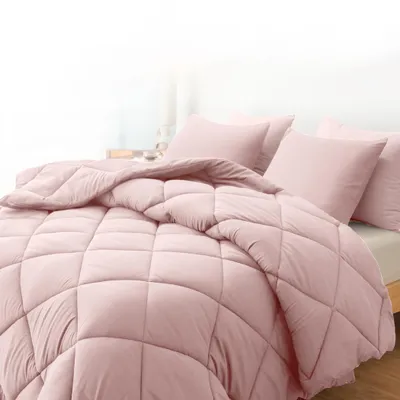 Produktbild von Sleep Comfy Deluxe 2-in-1 All Year Bettdecke 240x220 cm Potpourri - Bettdecke ohne Bezug mit 2 Kissenbezügen 60x70 cm, Atmungsaktiv