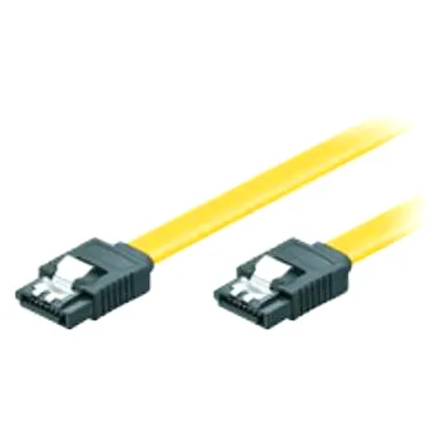 Produktbild von M-Cab HDD S-ATA Kabel 1.5GBs / 3GBs / 6Gbs - 0.70m, 0,7 m, SATA III, SATA 7-pin, SATA 7-pin, Männlich/Männlich, Schwarz, Gelb