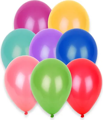 Immagine prodotto di Set di palloncini 100 pezzi colorati da 27 cm - taglia unica