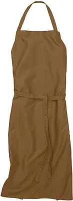 Produktbild von CG Workwear 00130-01 | Latzschürze Verona 110 x 75 cm - Waschbar bis 95 °C - Farbe: Caramel - Größe: 110 x 75 cm