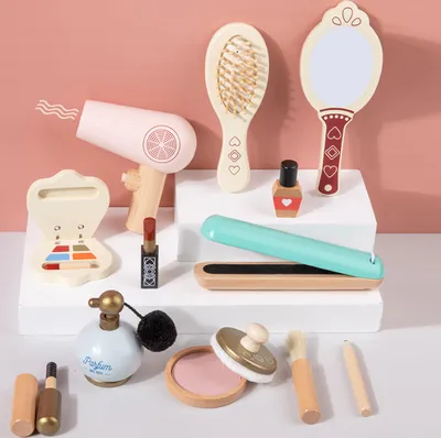 Produktbild von 360Home Kinderspielzeug Prinzessin Kosmetik set Frisierset