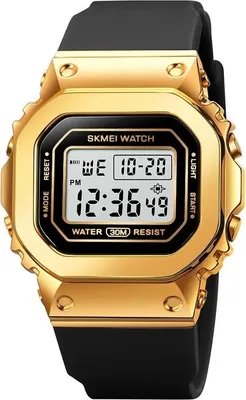 Image de Montre numérique SKMEI HA-23766 - Noir / Or KP23766
