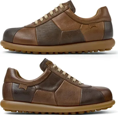 Zdjęcie produktu dla Buty sportowe sznurowane męskie, model 32313034343035, kolor brązowy, rozmiar 42 EU