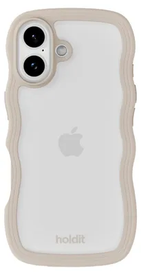 Obrázok produktu pre HoldIt 16826, Ochranný obal, Apple, iPhone 13, 15,4 cm (6.06"), Béžová, Priehľadná