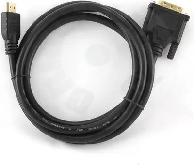 Produktbild von Gembird 5m, HDMI/DVI, M/M, 5 m, HDMI, DVI-D, Gold, Schwarz, Männlich/Männlich