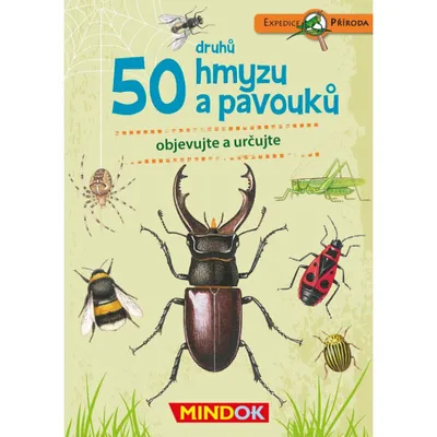 Obrázek produktu pro Expedice příroda: 50 druhů hmyzu a pavouků