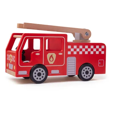 Produktbild von Bigjigs Toys Hölzernes Feuerwehrauto