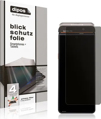 Produktbild von Blickschutzfolie für sunmi P3K matt Schutzfolie Folie Display Schutz dipos