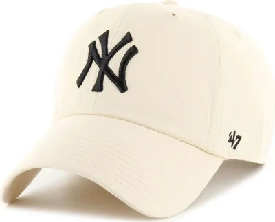 Produktbild von '47 Brand MLB New York Yankees '47 CLEAN UP Cap Natural (NTQ)