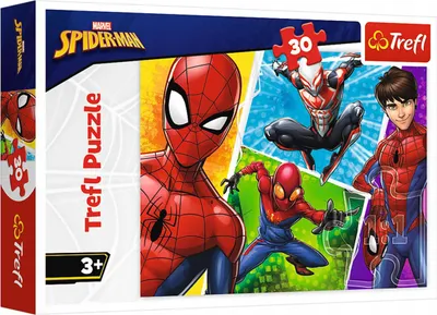 Produktbild von Puzzle 30 elementów. Spider-Man i Miguel