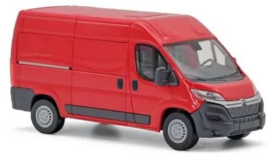 Immagine prodotto di Busch 54604 - Citroën Jumper furgone, 1/87, rosso - Nuovo
