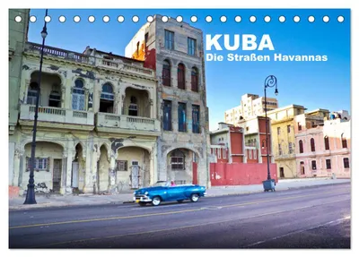 Produktbild von Kuba - Die Straßen Havannas (Tischkalender 2027 DIN A5 quer), CALVENDO Monatskalender