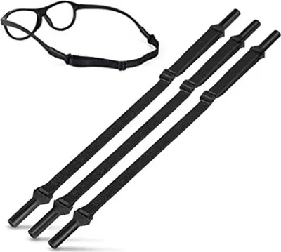 Produktbild von Brillenband, verstellbar, superweich, wiederverwendbar, hautfreundlich, universelles Silikon-Sportbrillenband, Seil, Sonnenbrillenhalter für Kinder