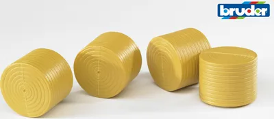 Produktbild von Bruder Zubehör: 4 Rundballen, 1 Set