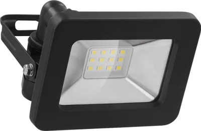 Immagine prodotto di goobay Faretto LED per esterni, 10 W con 850 lm, luce bianca neutra 4000 K e passacavo M16 nero